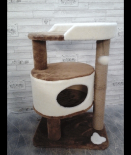 Когтеточка домик для кошки Зоополюс арт-301